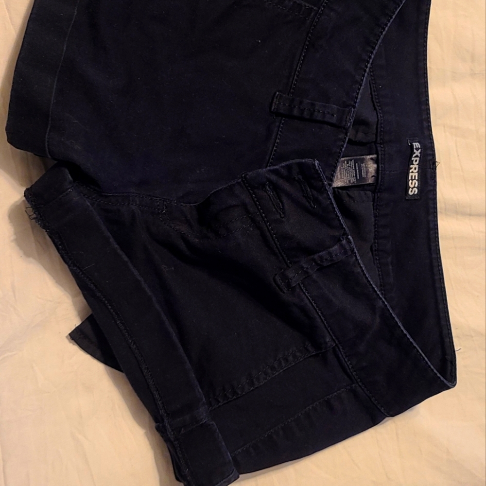 Black Express shorts sz 2